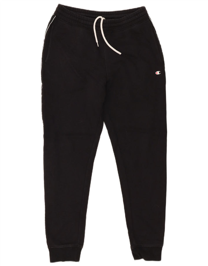 Calça esportiva masculina Champion Graphic Joggers pequena preta
