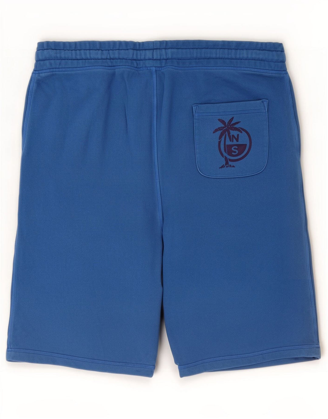 Shorts esportivos masculinos North Sails médio azul algodão