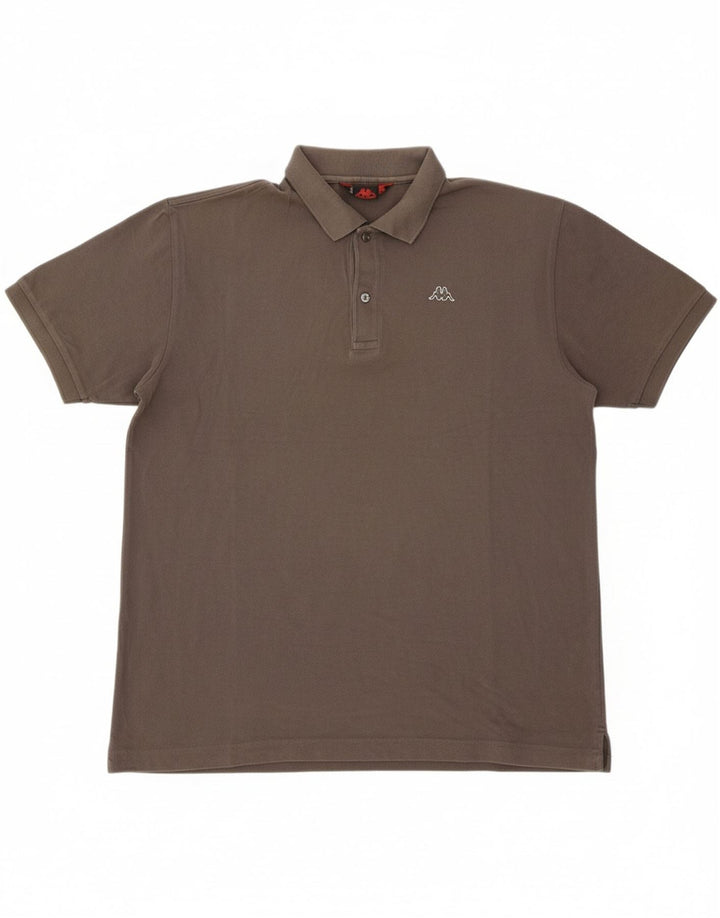 Camisa polo masculina KAPPA XL cinza algodão
