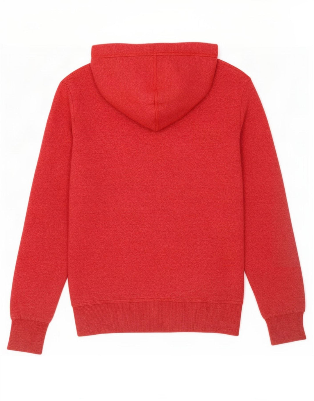 Suéter masculino Superdry com capuz e zíper médio algodão vermelho
