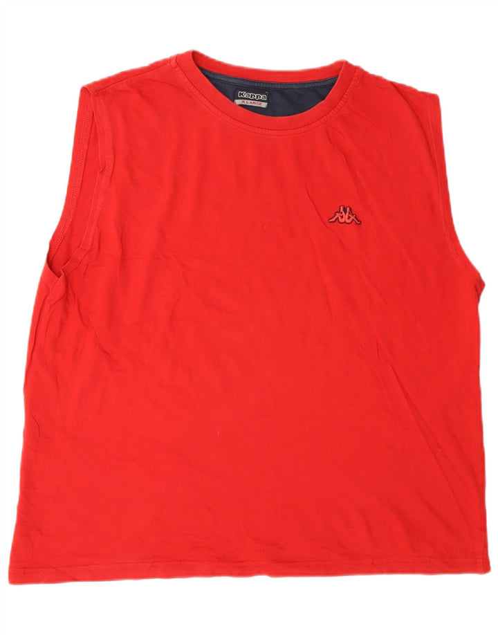 Colete Masculino Kappa Top XL Vermelho