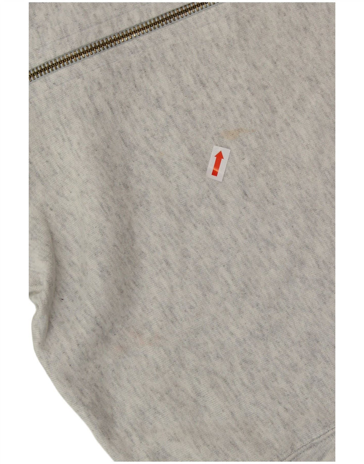 CHAMPION Jaqueta feminina de treino UK 16 grande cinza manchado