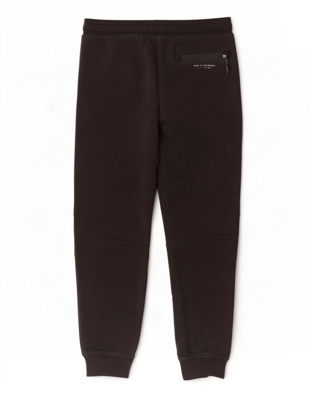 Calça de treino masculina Armani Exchange joggers pequeno algodão preto