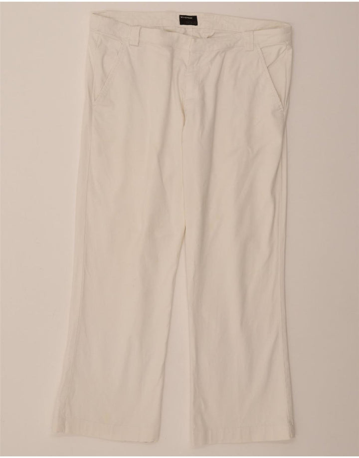 ENERGIE Mens Straight Chino Trousers W38 L30 Off White Cotton Vintage Energie and Second-Hand Energie from Messina Hembry 