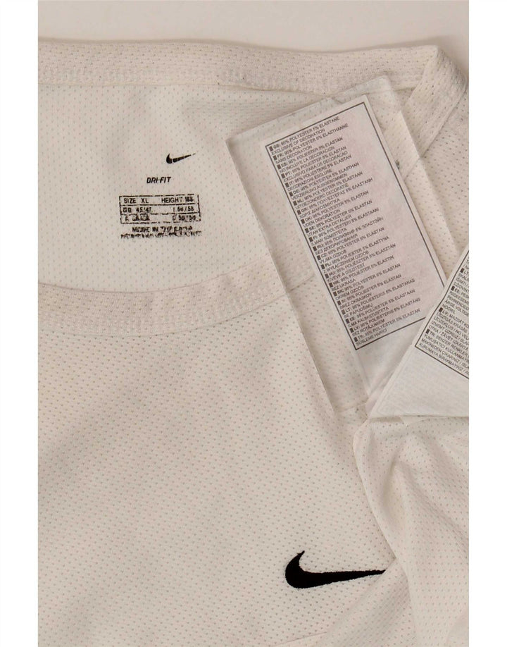Camiseta Nike Masculina Dri Fit Top UK 45/47 XL Branco Poliéster