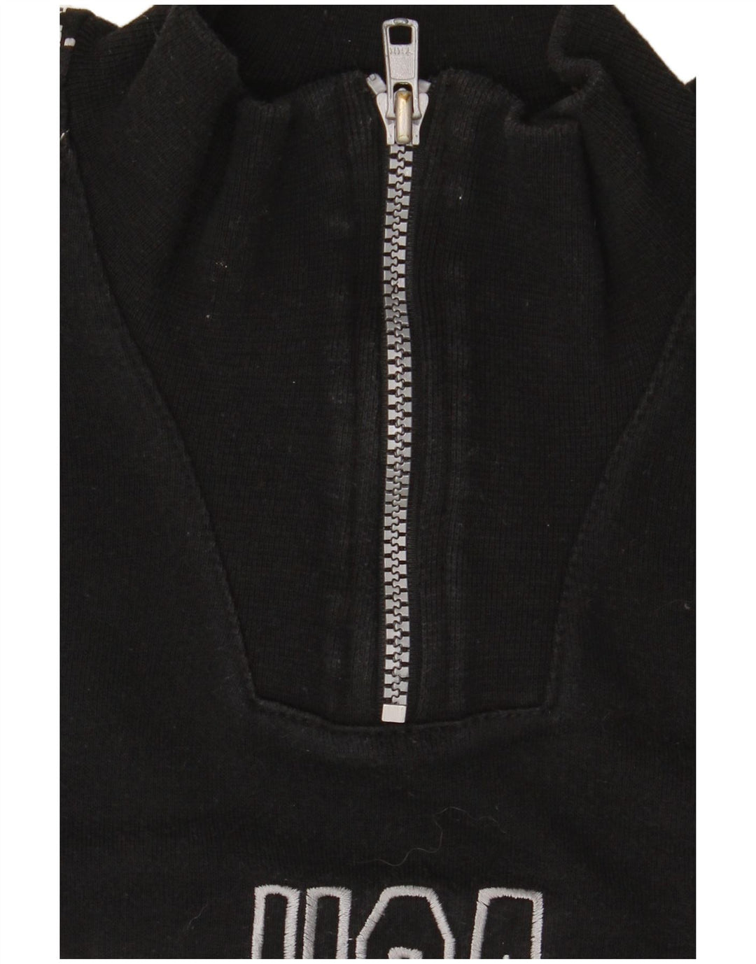 Suéter gráfico Champion Boys 9-10 anos médio preto colorblock