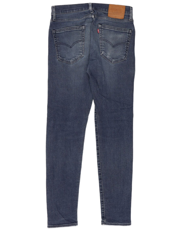 Calça jeans skinny masculina Levi's W32 L32 azul algodão