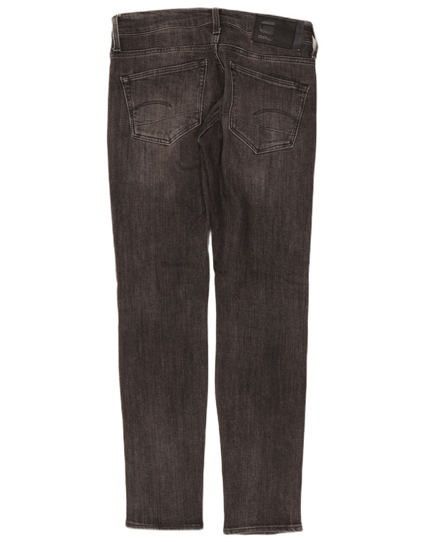 G-Star Masculino 3301 Jeans Skinny W28 L30 Algodão Cinza