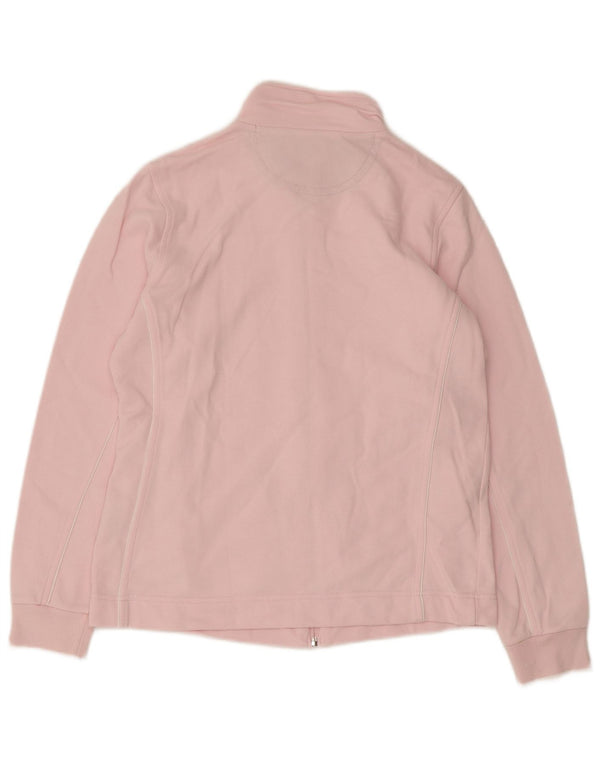 Jaqueta de treino feminina Champion Regular Fit UK 10 algodão rosa pequeno