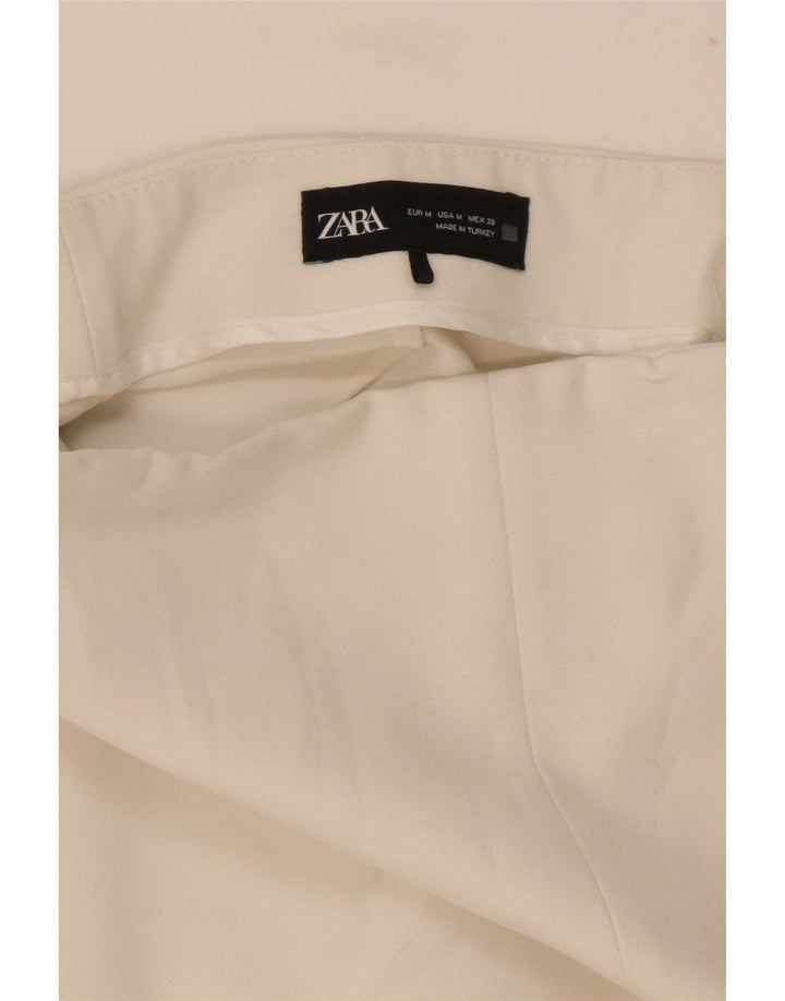 Zara Womens Skort Hot Pants Médio W28 Branco