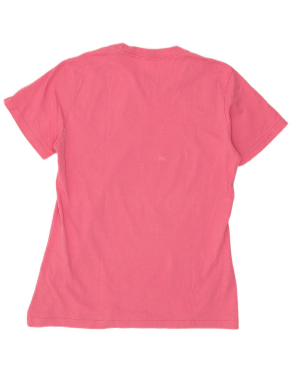 Camiseta Adidas Feminina Graphic UK 12/14 Médio Rosa