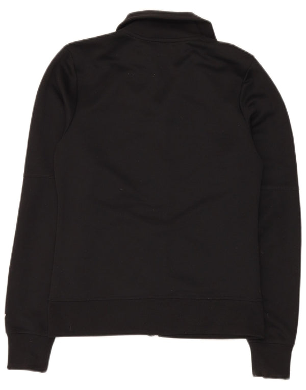 Freddy Womens Graphic Tracksuit Top Jacket UK 10 Pequeno Poliéster Preto