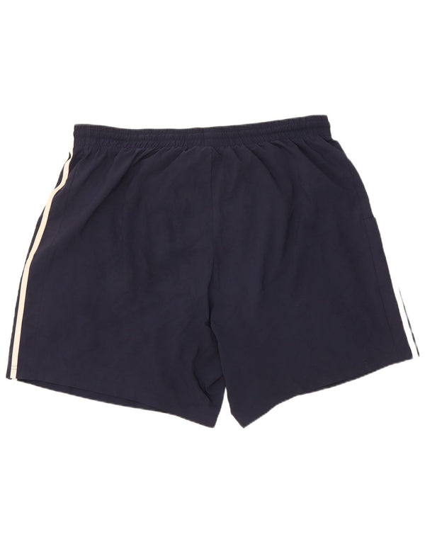 Shorts esportivos masculinos Adidas XL azul marinho