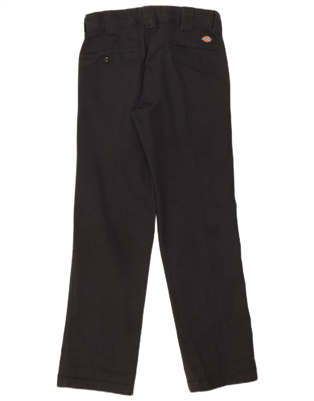 Calças Chino Masculinas Dickies Slim Straight W30 L32 Poliéster Preto