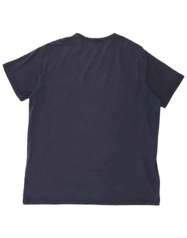 Camiseta masculina Levi's Standard Fit Top XL azul marinho algodão