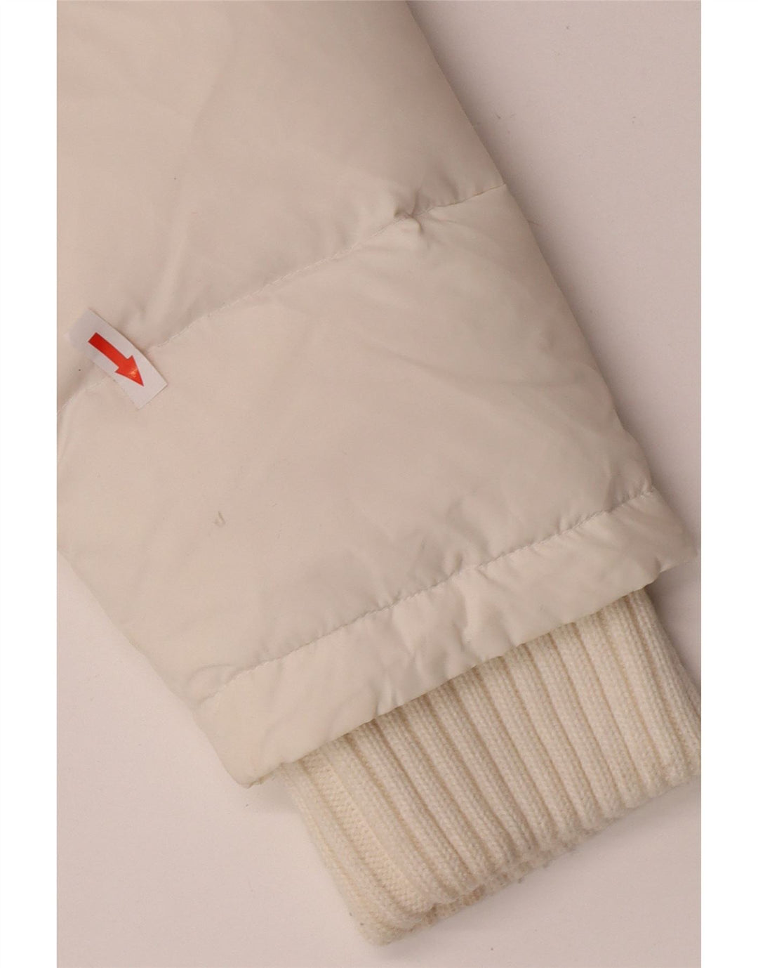 Jaqueta acolchoada com capuz feminina Phard UK 14 nylon branco médio