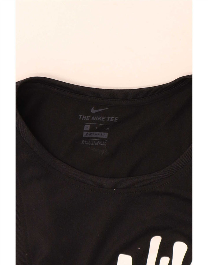Colete gráfico feminino Nike UK 10 pequeno preto