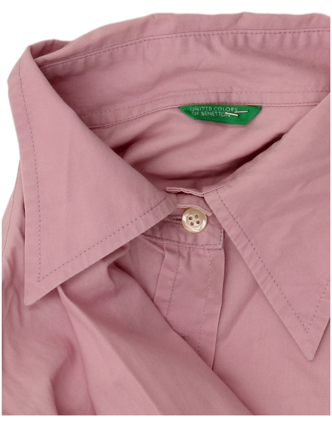 Camisa Benetton Mulher UK 18 XL Rosa