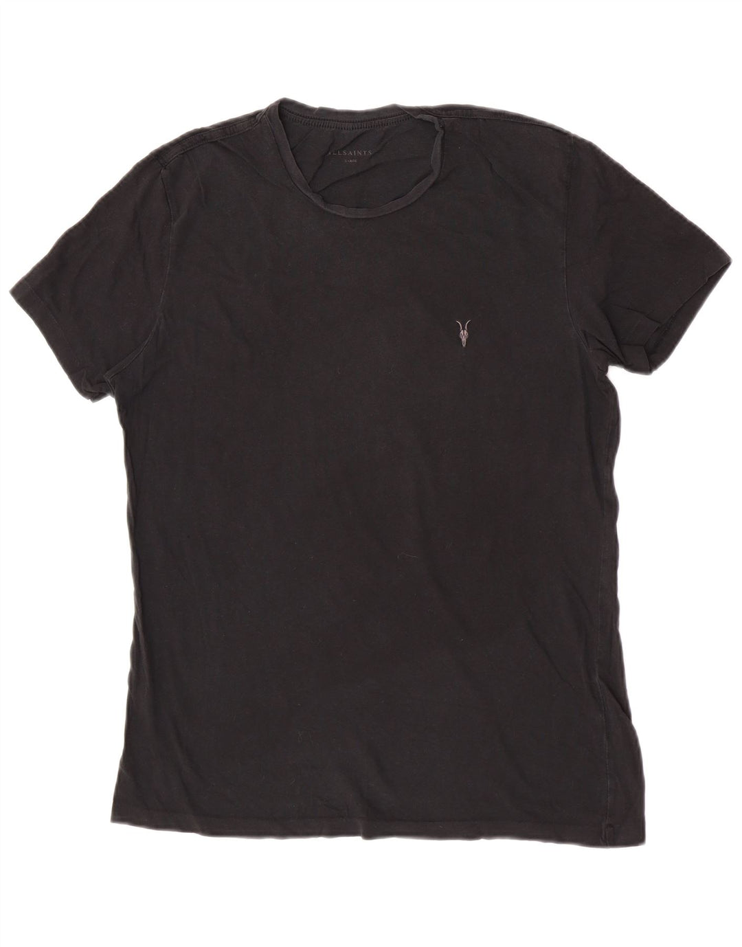 Camiseta feminina All Saints UK 16 grande preta