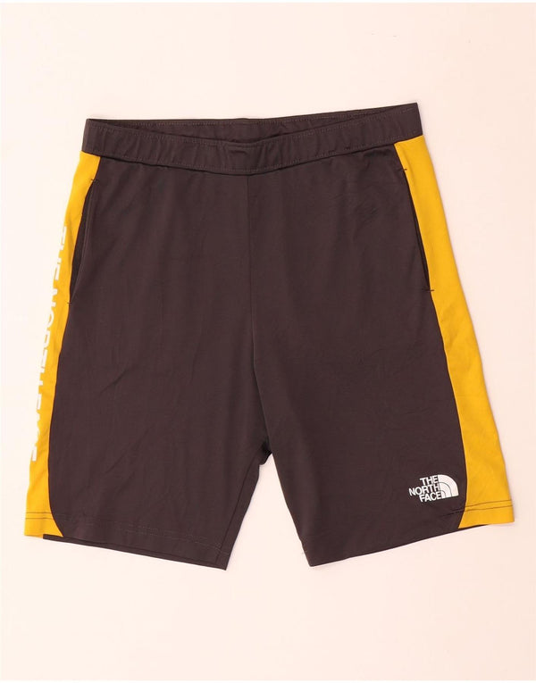 Shorts esportivos gráficos THE NORTH FACE para meninos 14-15 anos XL cinza colorblock