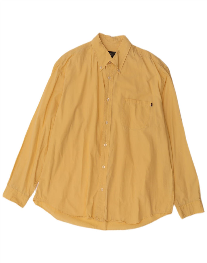 Camisa masculina Marlboro Classics 2XL algodão amarelo