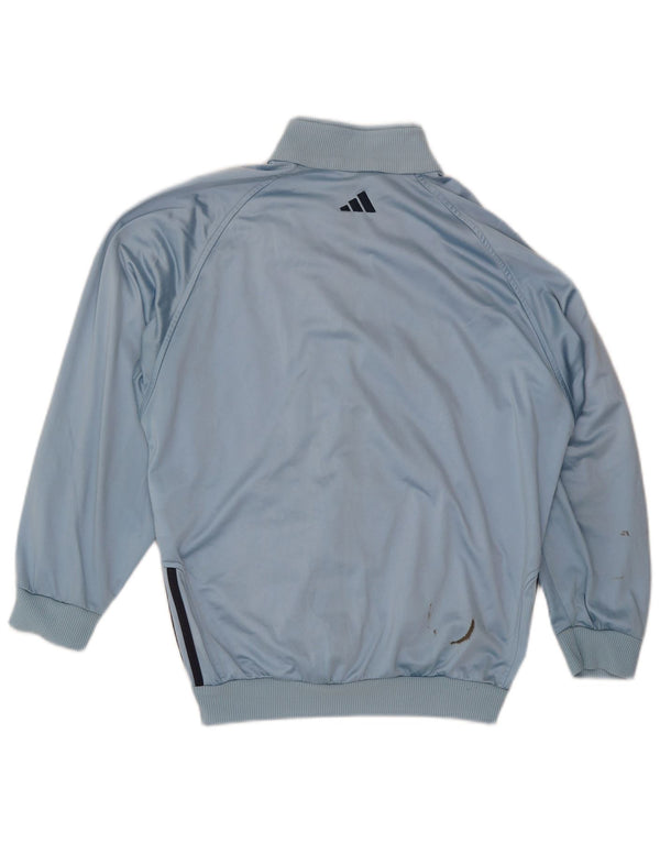 Adidas Mens Loose Fit Tracksuit Top Jacket UK 34/36 Pequeno Azul