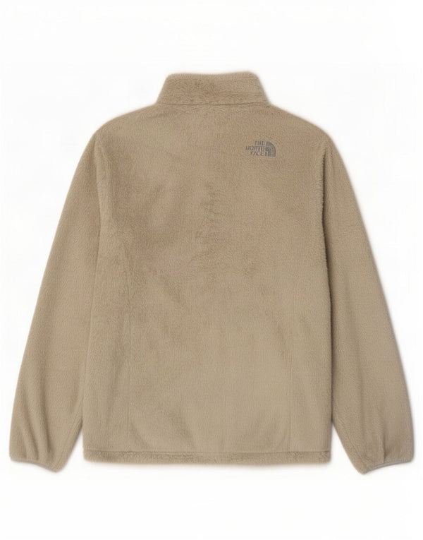 Jaqueta de lã feminina The North Face UK 14 poliéster bege médio