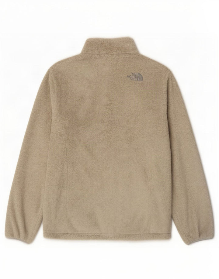 Jaqueta de lã feminina The North Face UK 14 poliéster bege médio