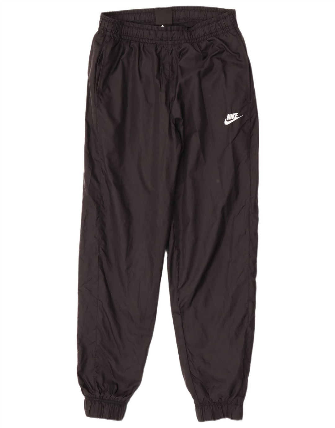 Nike Mens Treino Calças Joggers Pequeno Poliéster Preto