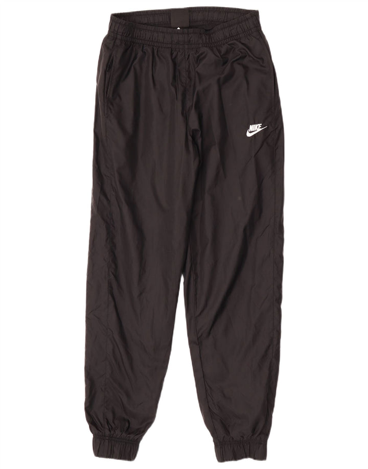 Nike Mens Treino Calças Joggers Pequeno Poliéster Preto