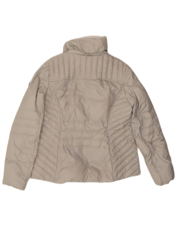 Jaqueta acolchoada feminina Guess UK 16 grande cinza