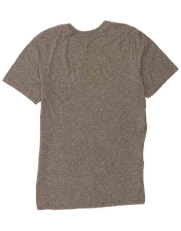 Camiseta masculina Nike Athletic Cut Top pequena cinza manchada