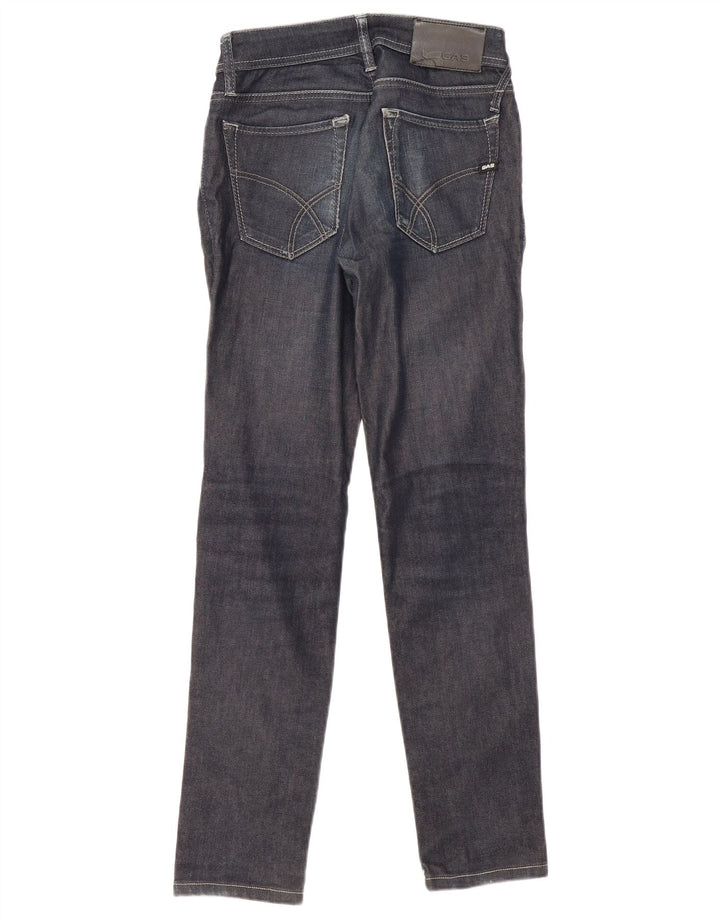Gas Womens Slim Jeans W28 L29 Azul Marinho Algodão