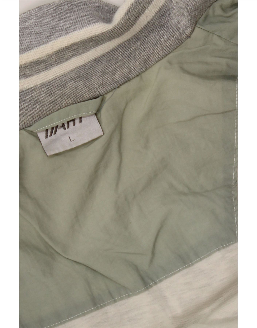 Jaqueta de treino masculina VINTAGE grande bloco colorido verde