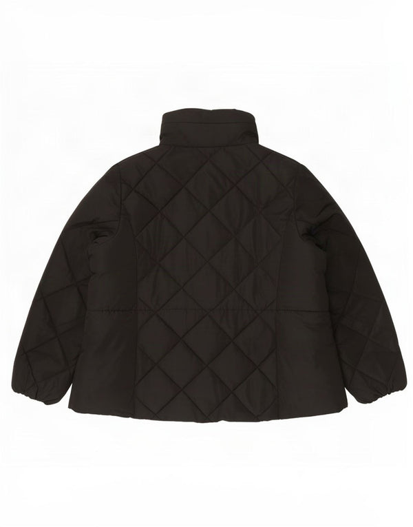 Jaqueta acolchoada feminina Marks & Spencer UK 22 3XL poliéster preto