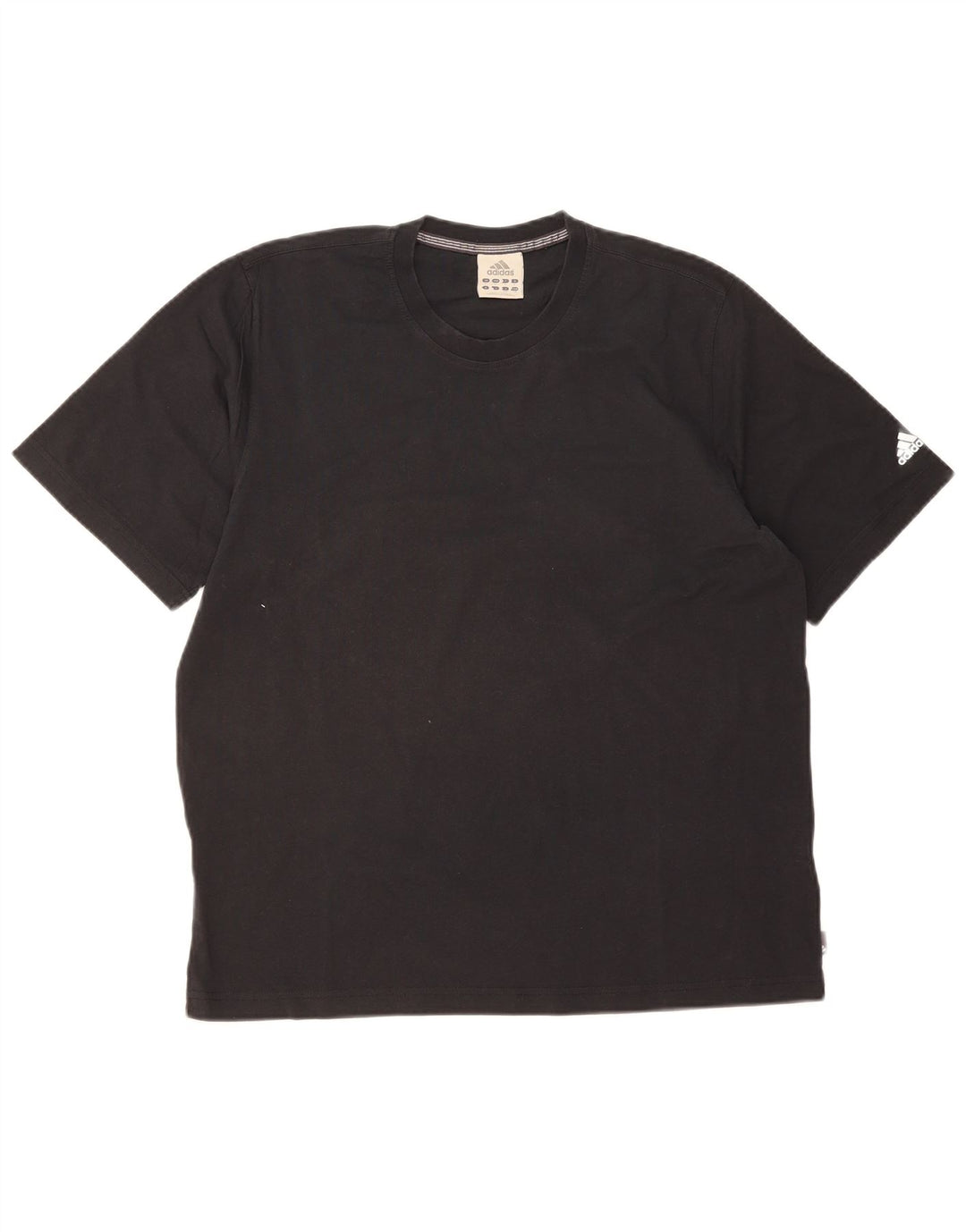 Camiseta masculina Adidas grande algodão preto