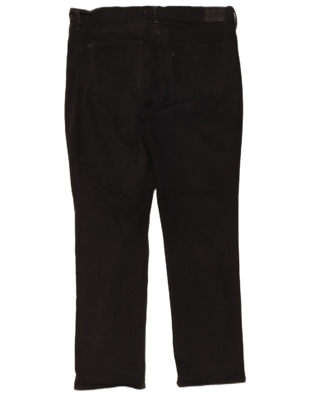 Calça jeans feminina LEVI'S 314 Shaping Straight W33 L30 preta
