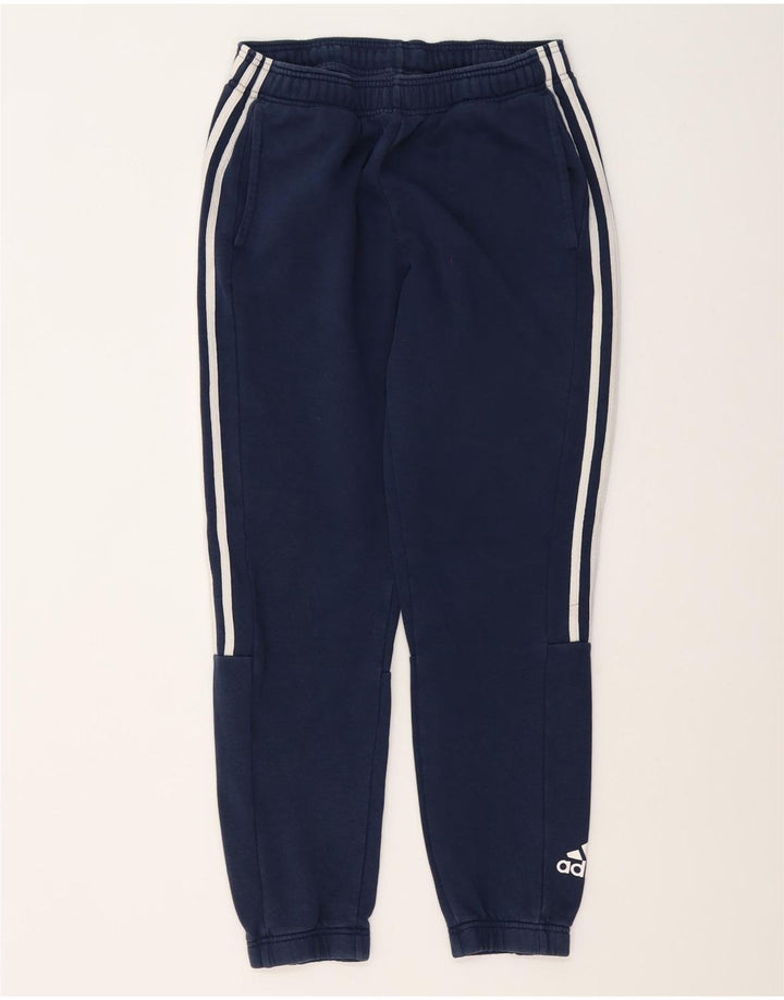 Calça Adidas Masculina Treino Joggers Médio Azul Marinho