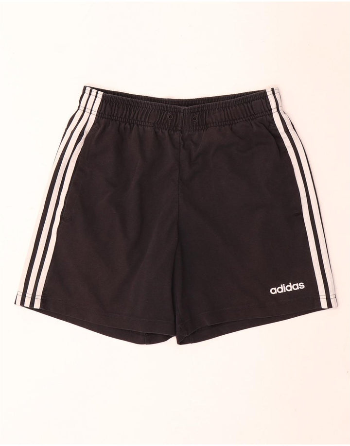 Adidas Mens Sport Shorts Médio Algodão Preto