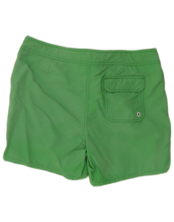 Shorts de natação masculino ABERCROMBIE & FITCH XL verde nylon
