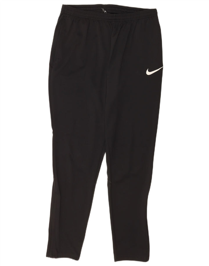 Calça de treino masculina Nike Dri Fit grande poliéster preto