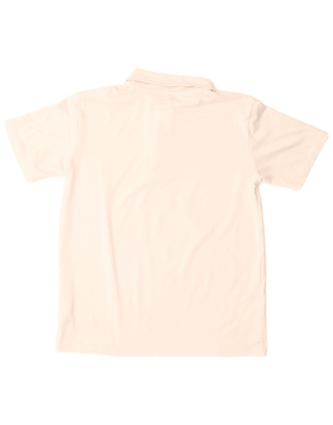 Camisa polo masculina Reebok 14-15 anos grande poliéster branco