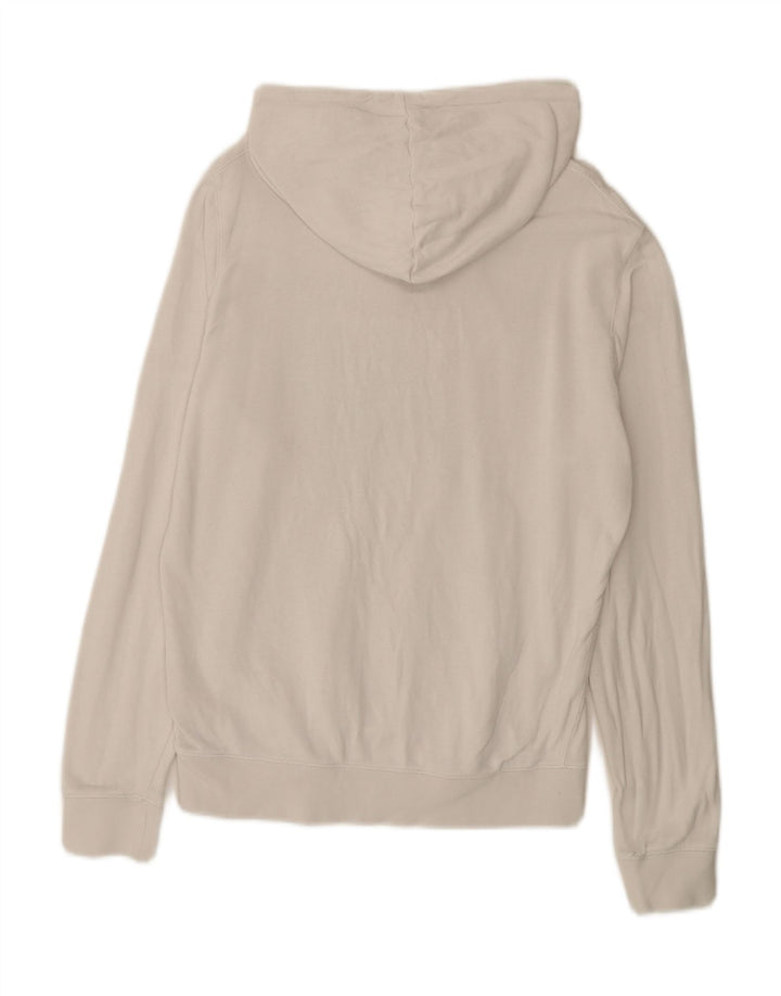 Suéter masculino com capuz gráfico WRANGLER pequeno algodão branco