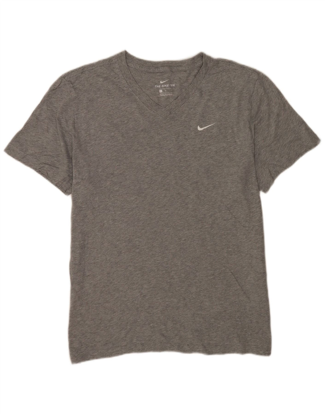 Camiseta masculina Nike grande cinza