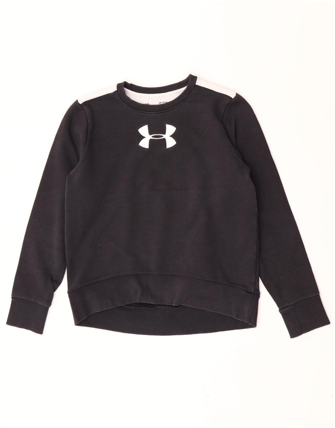 Moletom feminino Under Armour Jumper UK 14 médio preto colorblock
