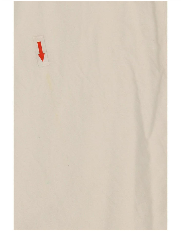 Camisa masculina Lacoste tamanho 42 grande algodão branco
