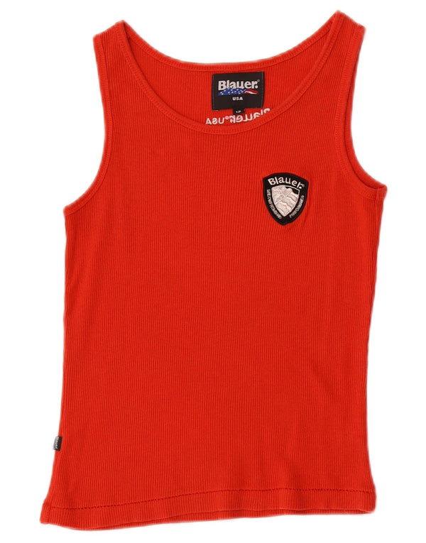 Blauer Boys Colete Top 11-12 Anos Algodão Vermelho