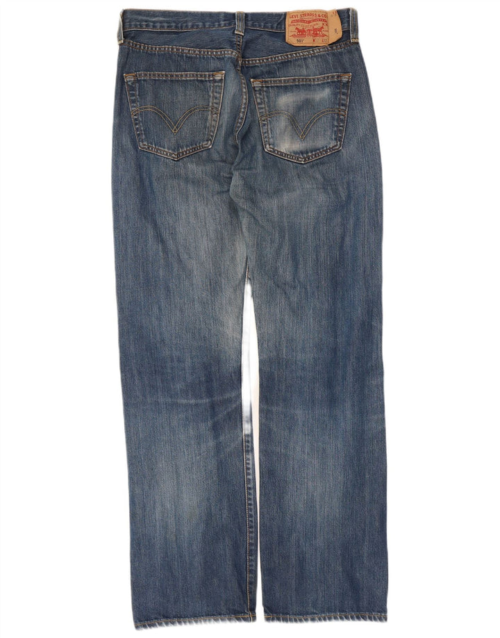 Jeans Levis 501 Straight Masculino W32 L32 Azul