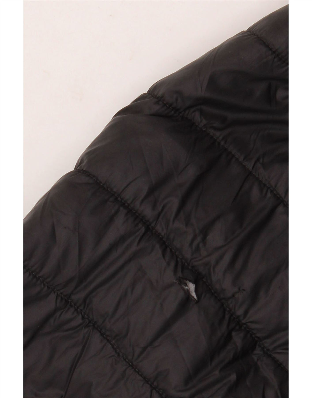 Jaqueta acolchoada masculina ZARA UK 44 2XL nylon preto