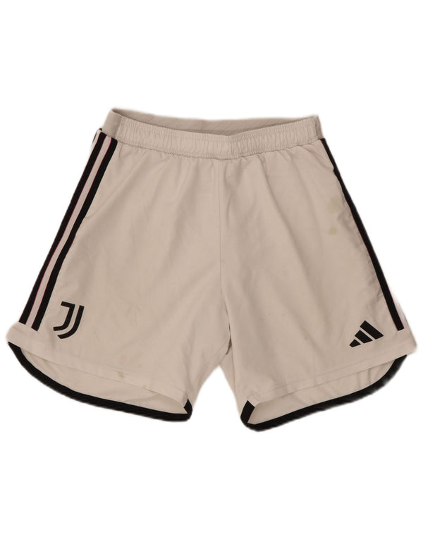 Adidas Mens Juventus Sport Shorts Médio Branco Poliéster
